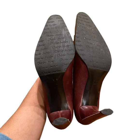 Charles Jordan Women's Leather Brown Slip-on  Shoes Size 8 M - Picture 8 of 10